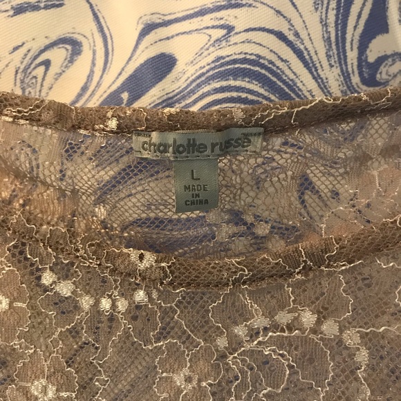 Beautiful Sheer Crop Top - Picture 3 of 3